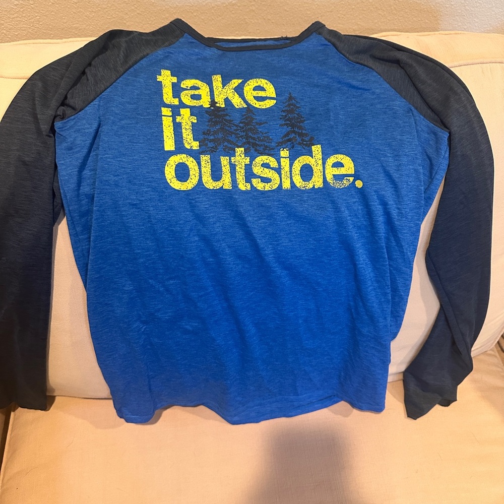 Columbia dri fit long sleeve boys tee